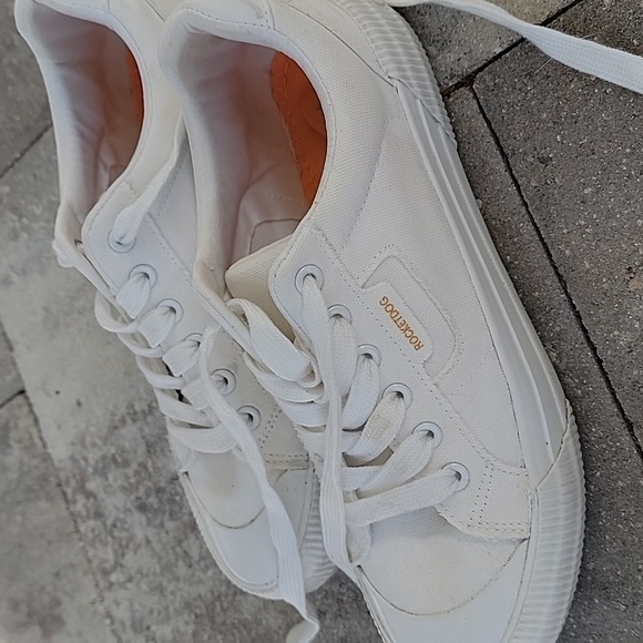 Rocket Dog Cheery White Sneakers Sz 8.5 - Picture 12 of 12
